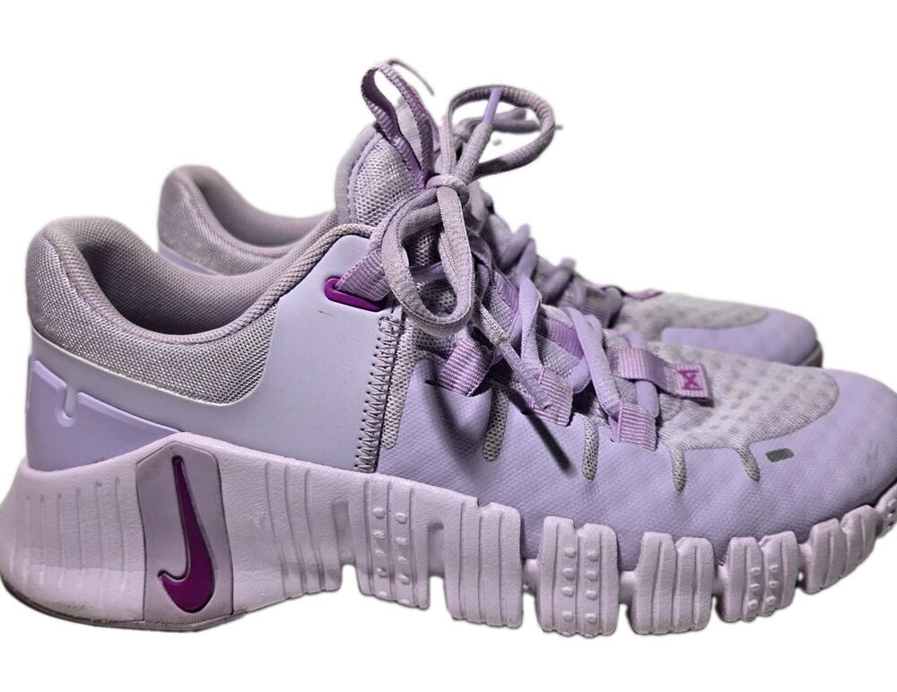 Nike Women's Free Metcon 5 Training Shoes Size 7.5 Lilac Purple |DV3950-502|